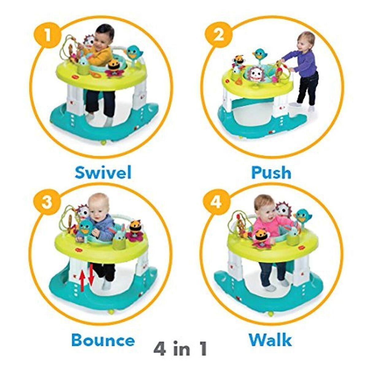 Centro De Actividad 4-1 Plegable Tiny Love Grow Mobile Verde-3