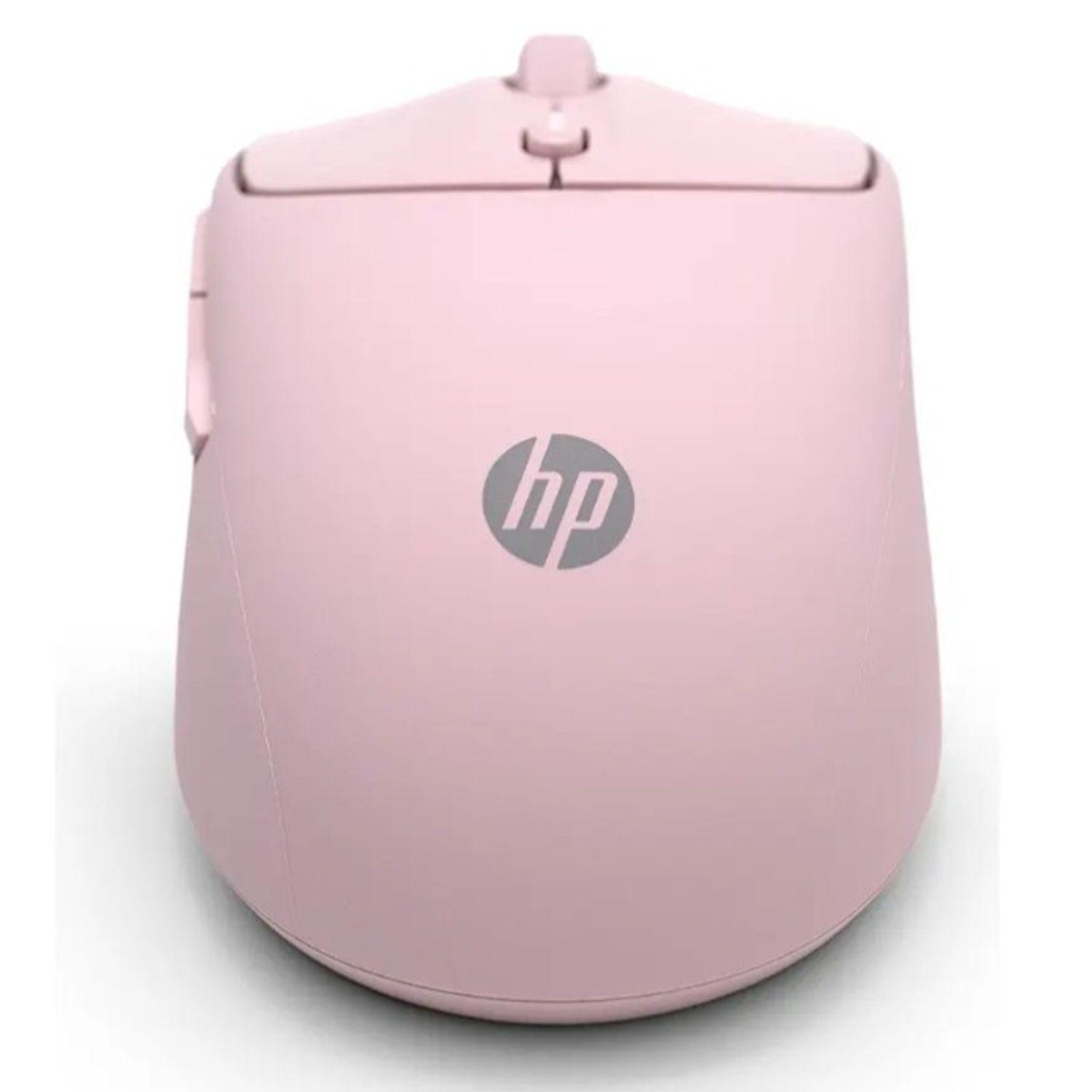Mouse Inalámbrico Silencioso HP 400 Quiet Rosado-2