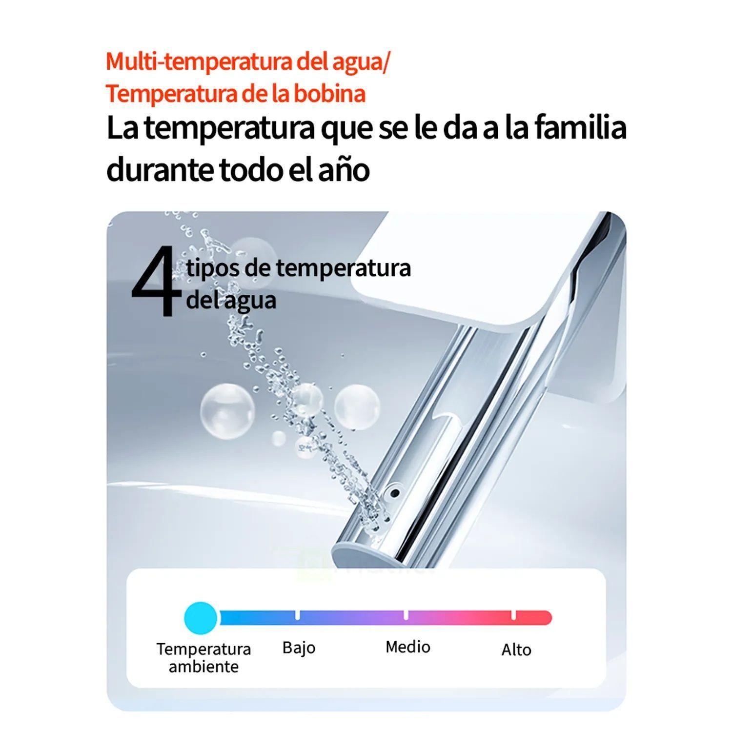 Tapa De Inodoro Inteligente Tipo U Plano Blu102wl Asiento con Bidé Integrado-5