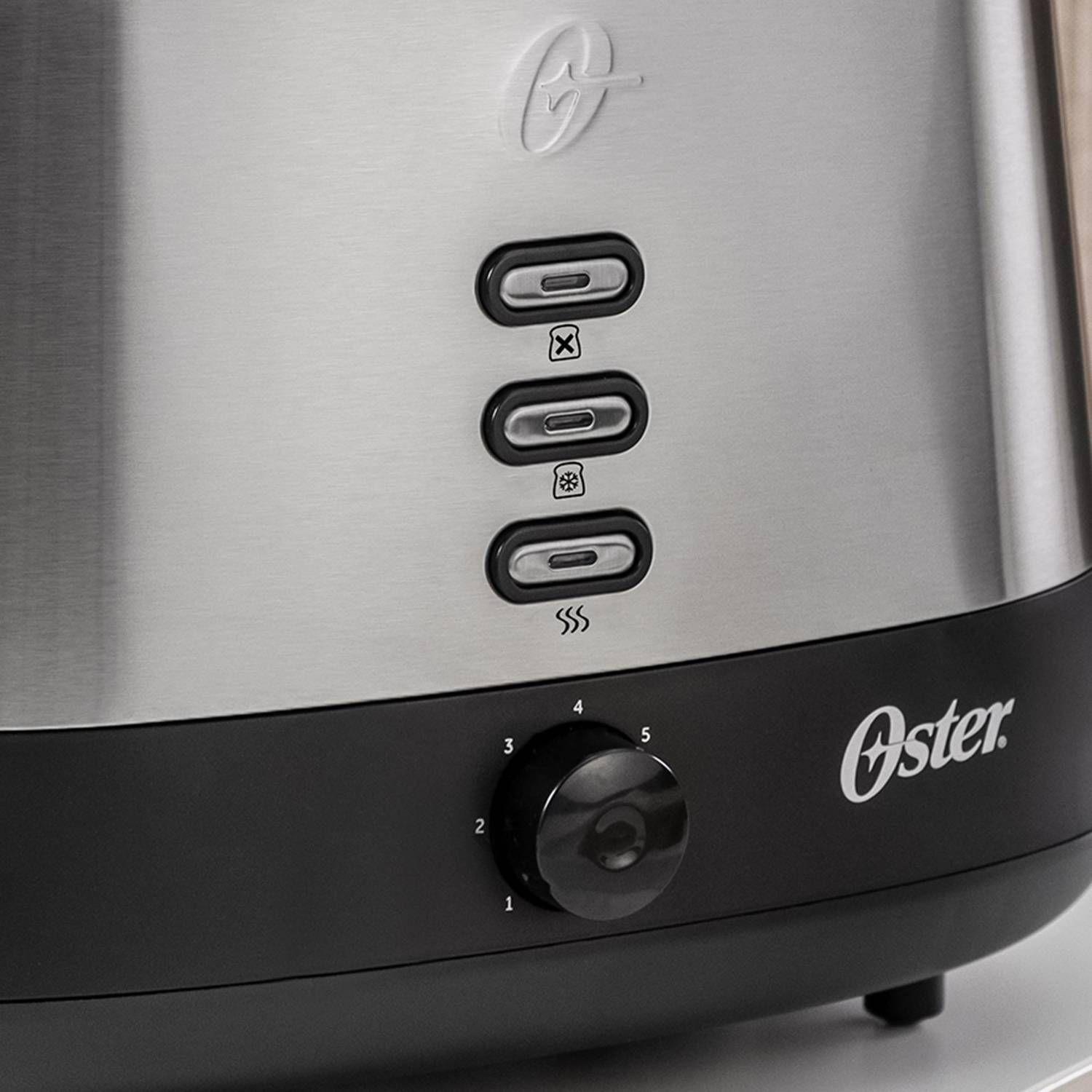 Tostador Oster® 2 rebanadas en acero inoxidable TSSTTR500-5