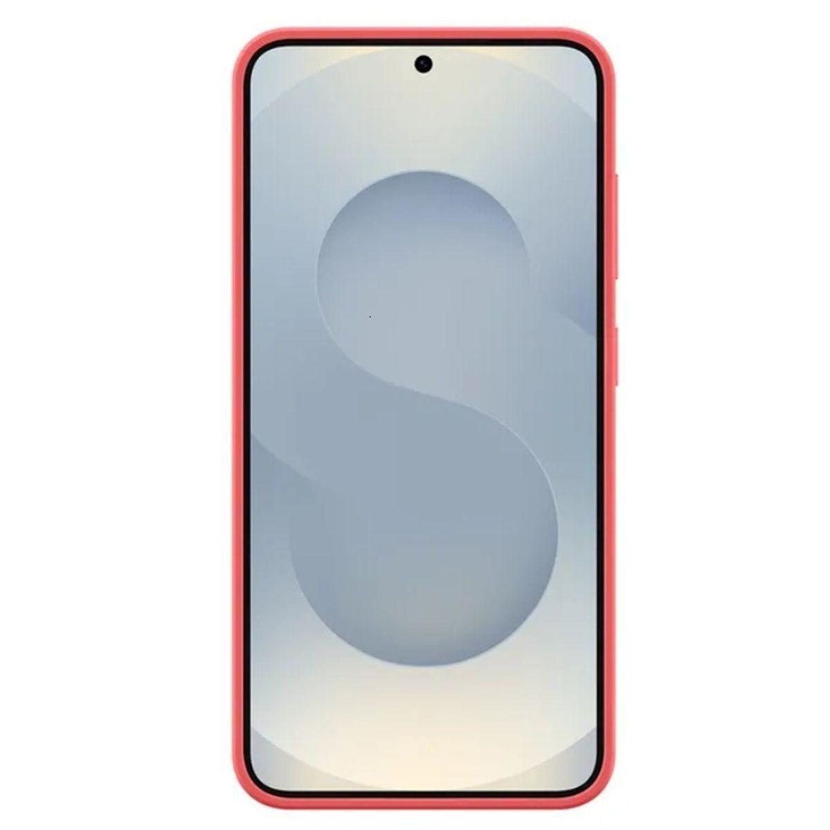 Carcasa de Silicona Antideslizante Coral Galaxy S25-2