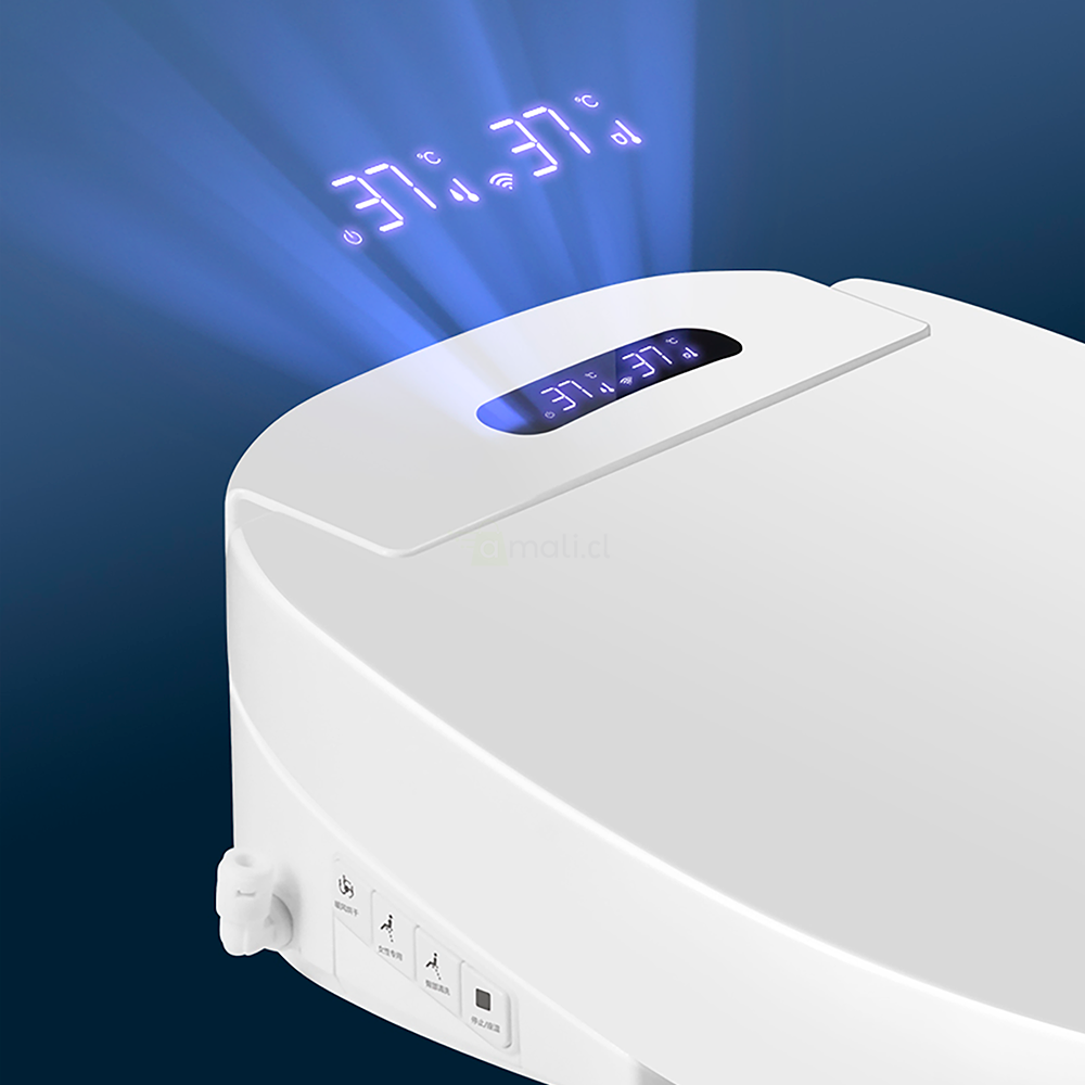 Inodoro Inteligente Tapa BLU101 L White Bidet Baño WC Japonés-4
