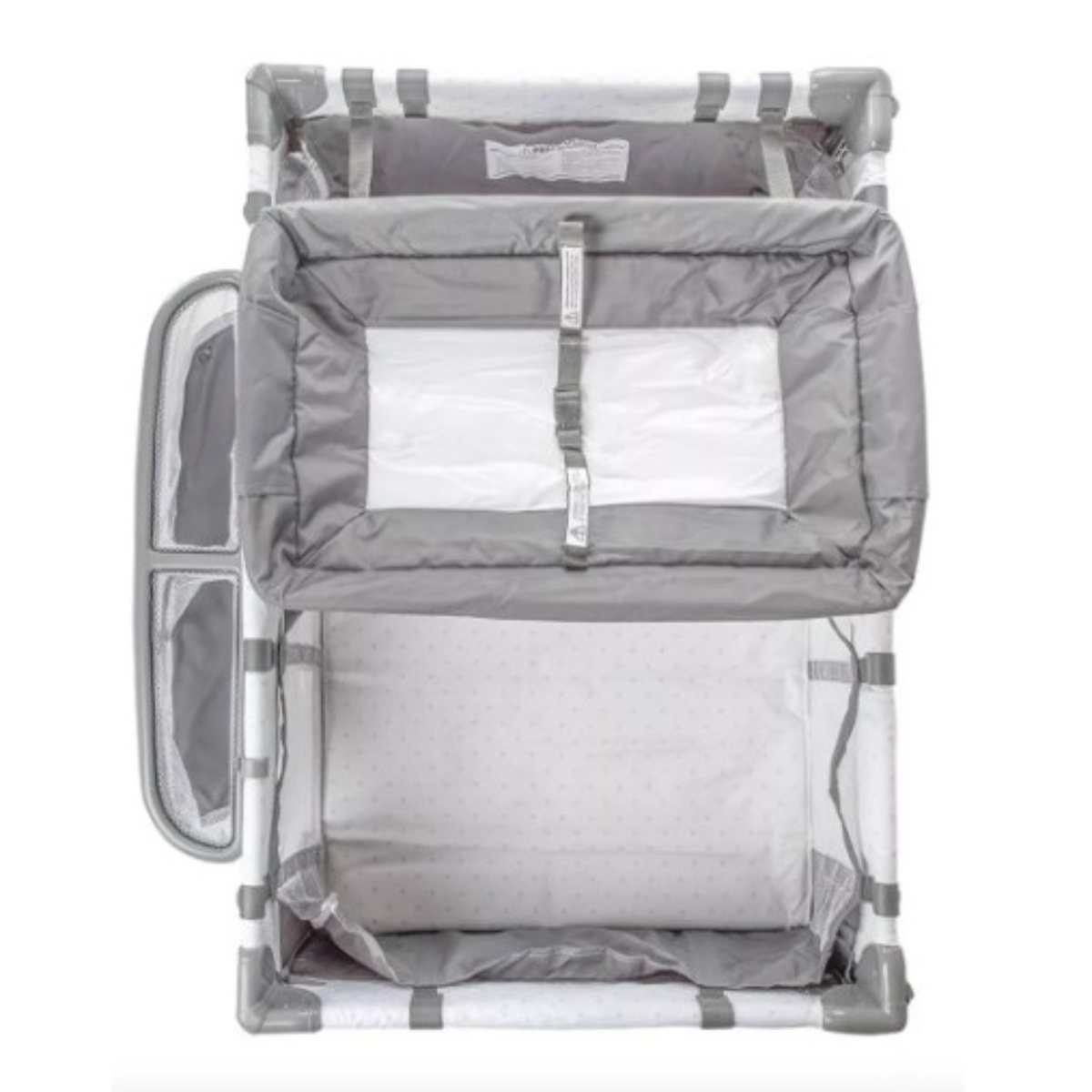 Cuna Corral Colecho Bebé Always Together Infanti Color Gris-4