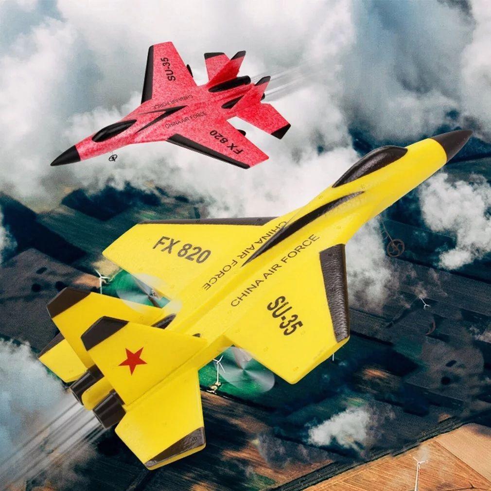 Avión A Control Remoto Ala Fija Fx-820 2.4g - v2023 - Alta Velocidad-7