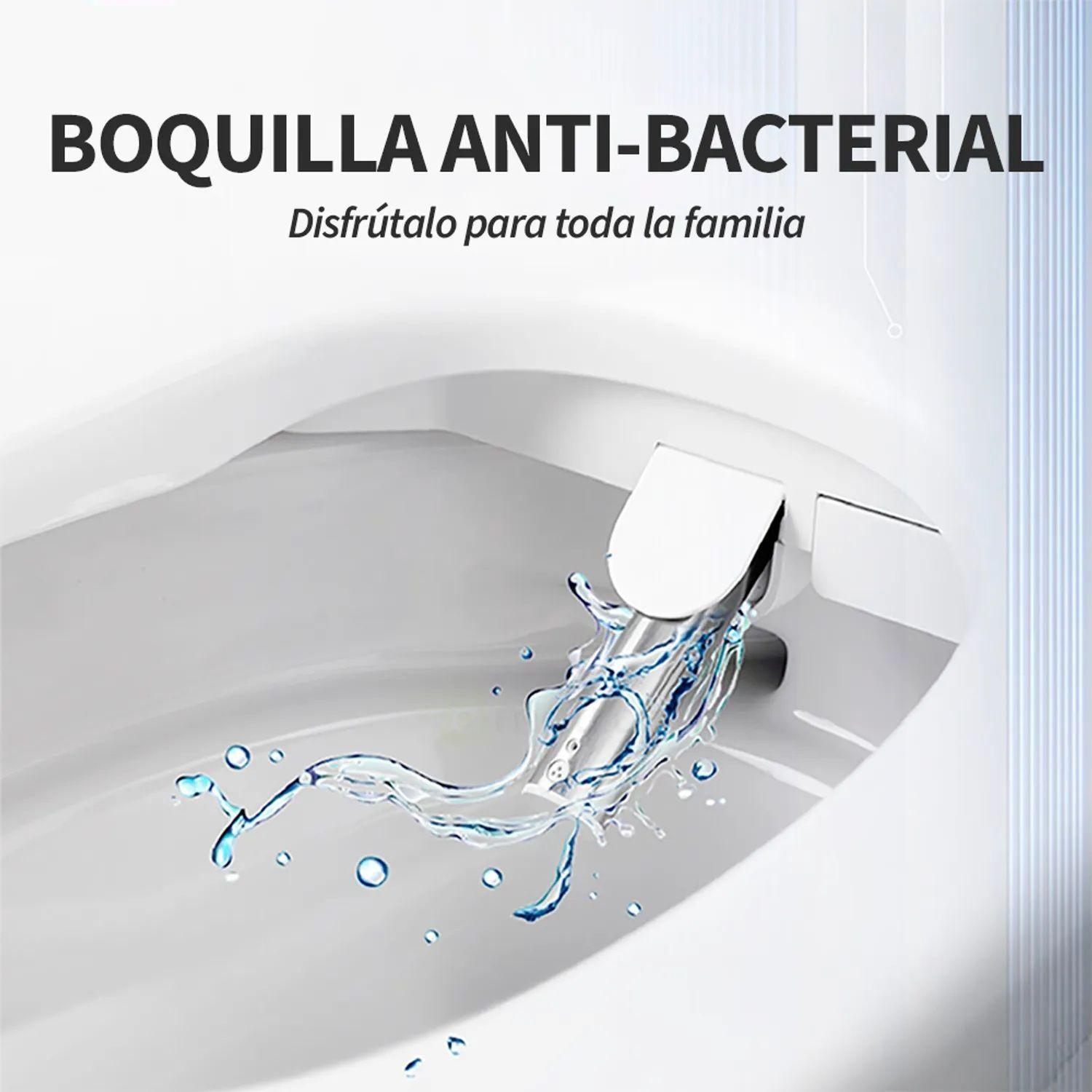 Tapa de Inodoro Inteligente BLU101 S White Bidet Baño WC Japonés-6