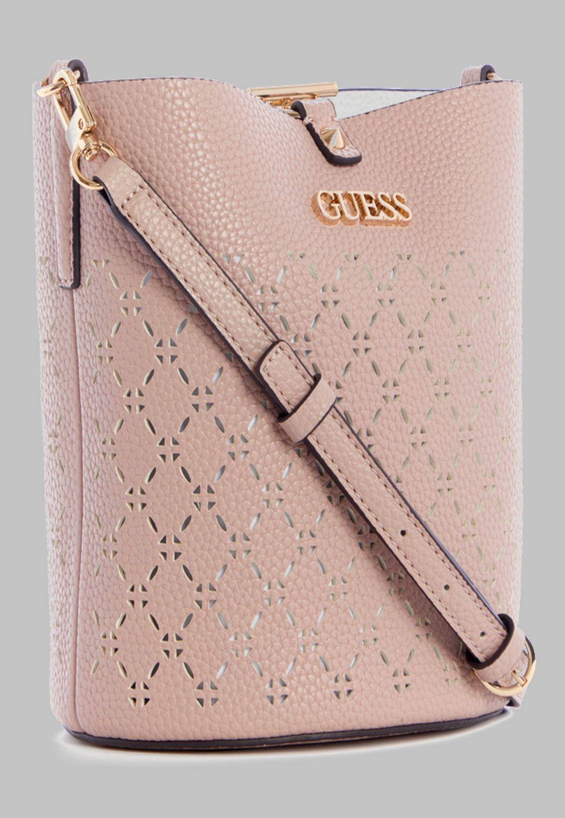 Cartera Guess Amara Bucket Bst Beige-1