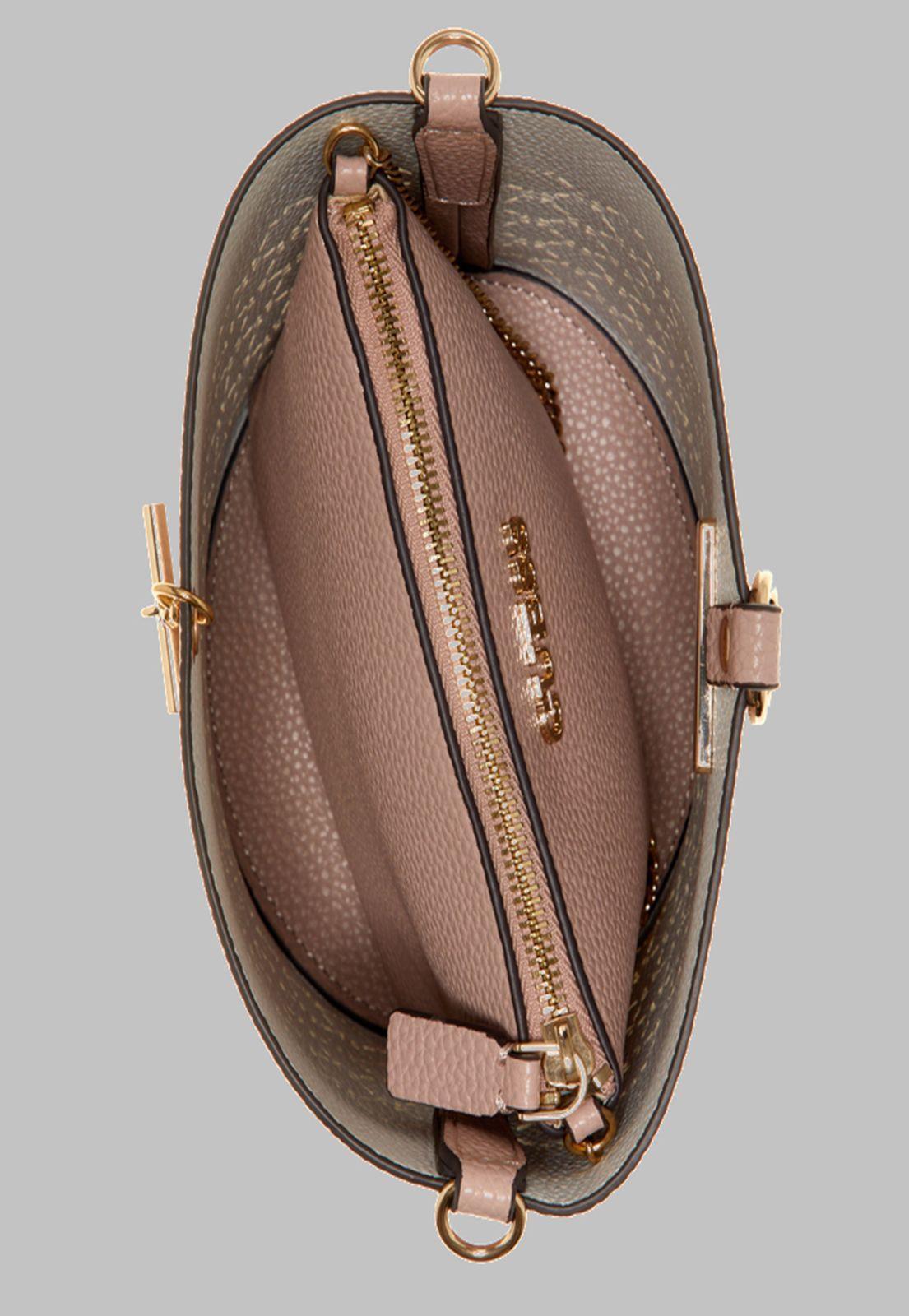 Cartera Guess Amara Bucket Bst Beige-3