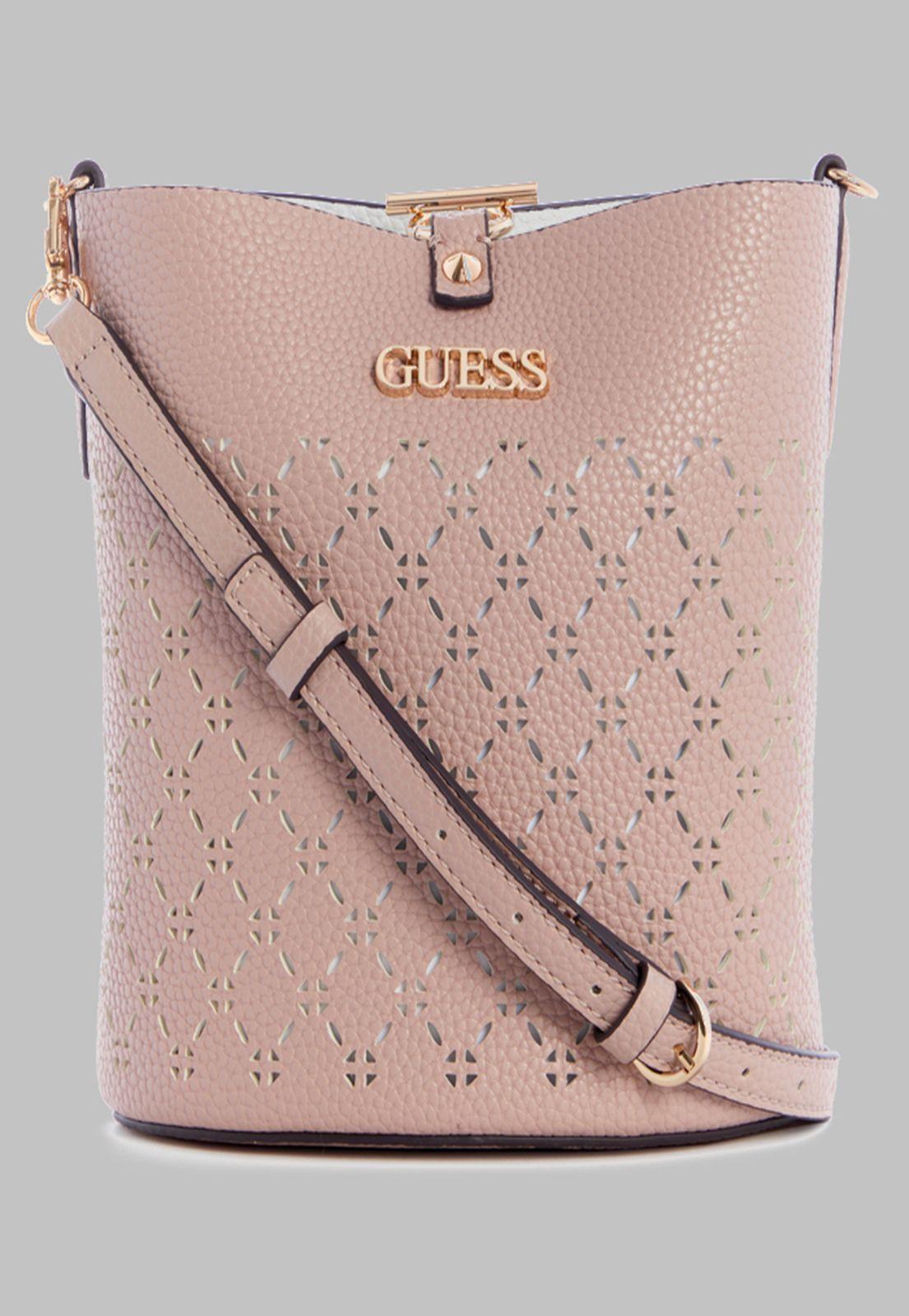 Cartera Guess Amara Bucket Bst Beige-0