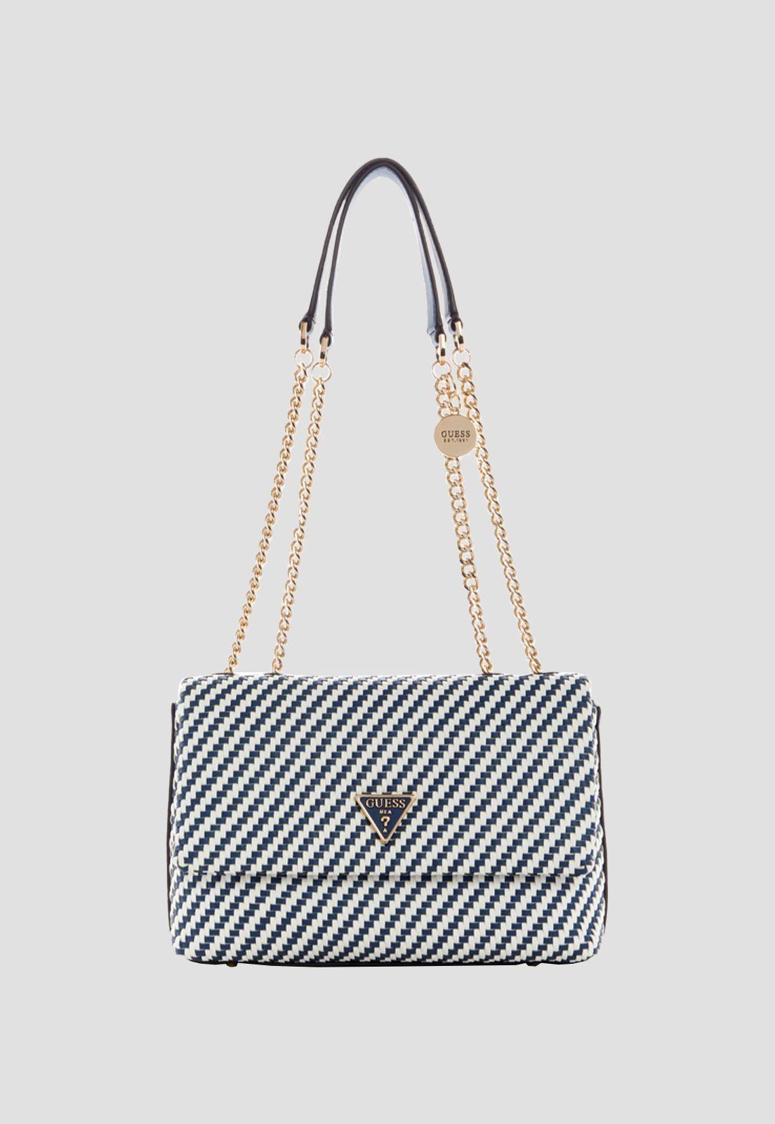 Cartera Hassie Convertible Xbody Flap Azul Guess-0