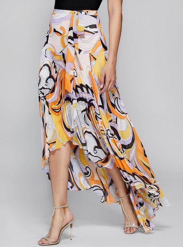 Falda Guess Magic Hour Maxi Skirt-1