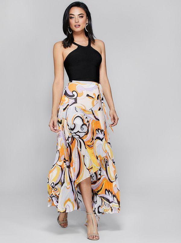 Falda Guess Magic Hour Maxi Skirt-2