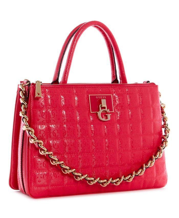 Cartera Kobo Status Satchel Wat Rosado Guess-1