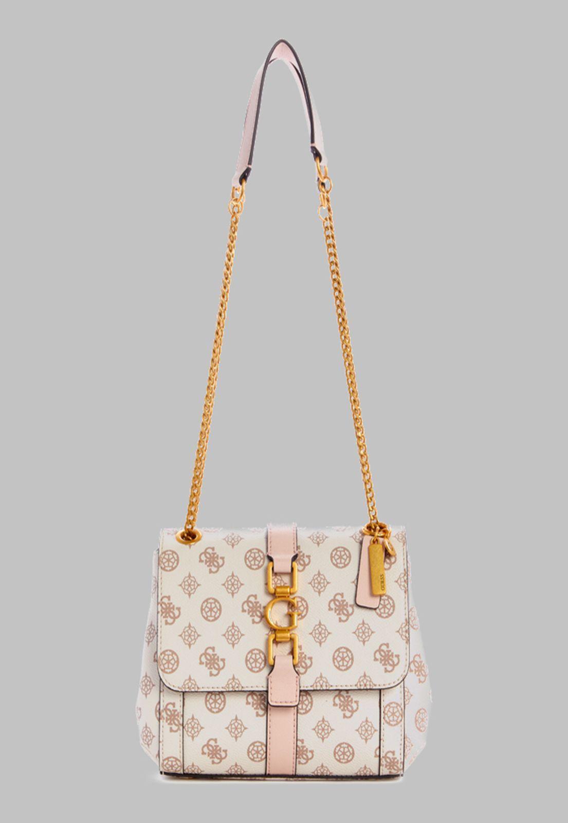 Cartera Guess Briana Convertible Xbody Flap Crg Crema-0