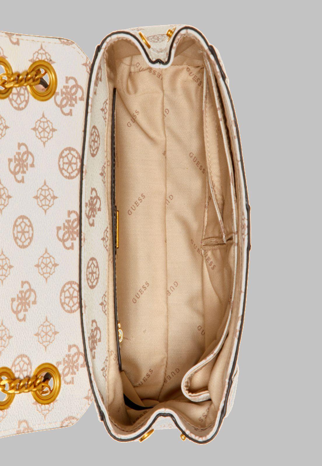 Cartera Guess Briana Convertible Xbody Flap Crg Crema-3