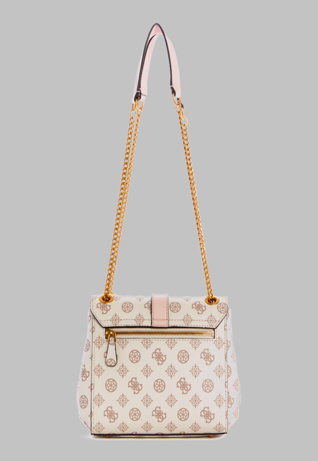 Cartera Guess Briana Convertible Xbody Flap Crg Crema-2