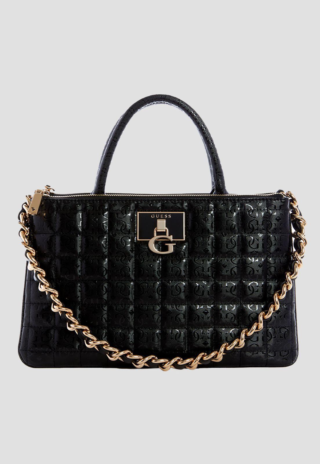 Cartera Kobo Status Satchel Bla Negro Guess-0