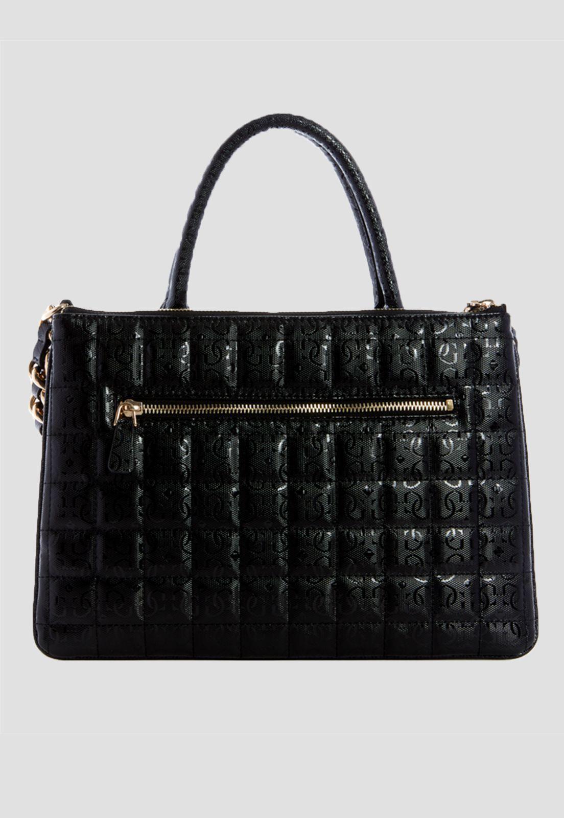 Cartera Kobo Status Satchel Bla Negro Guess-2