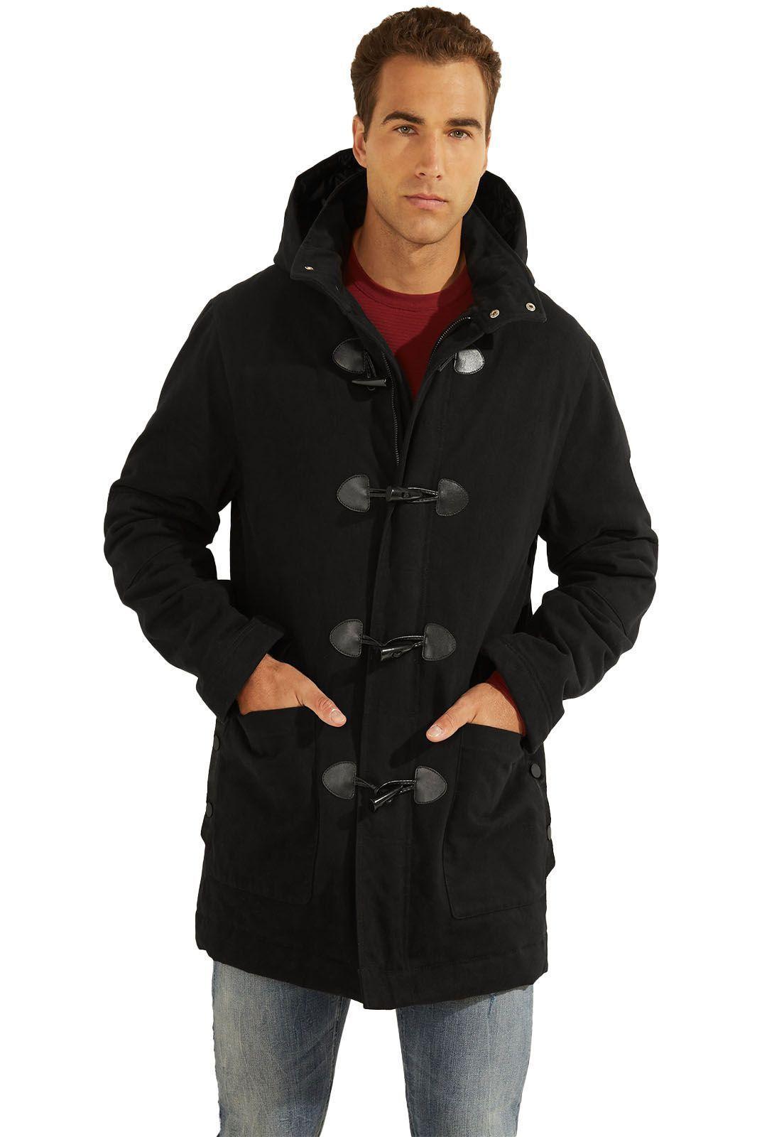 Abrigo Guess Es Heavy Moleskin Coat-2