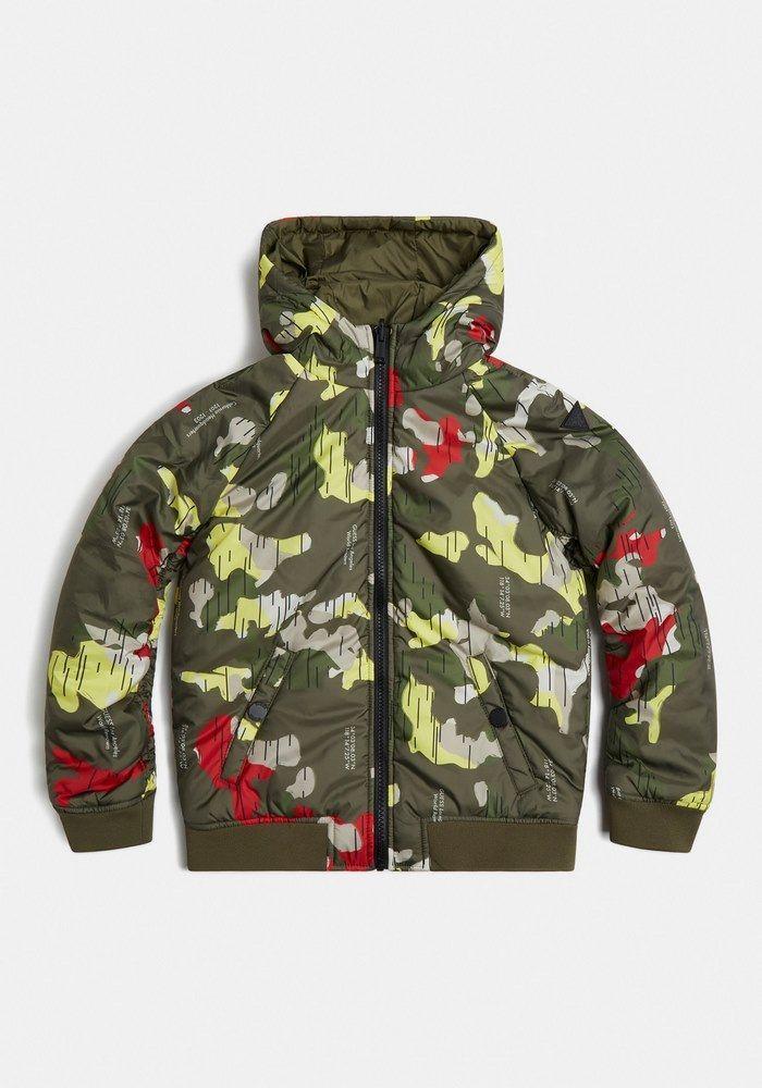 Chaqueta G Kids Revers. Padded Hooded Jacket Pzo1 Multicolor-0