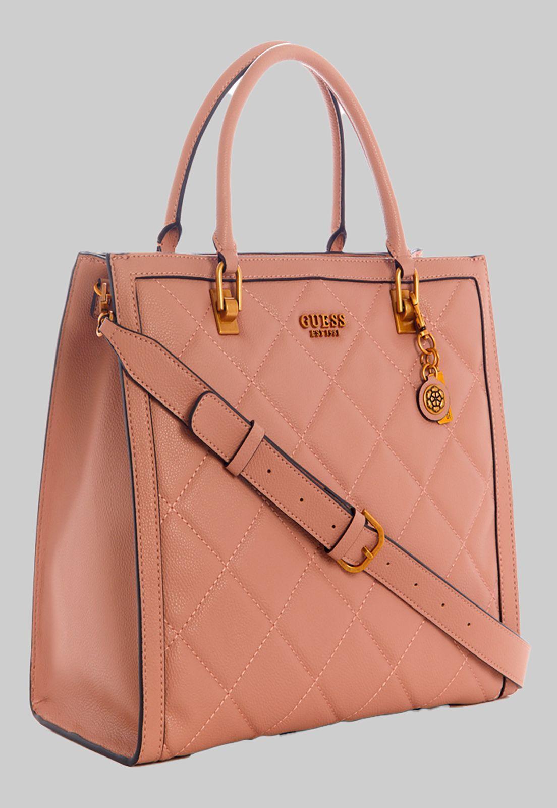 Cartera Abey Elite Tote Rwo Beige Guess-1