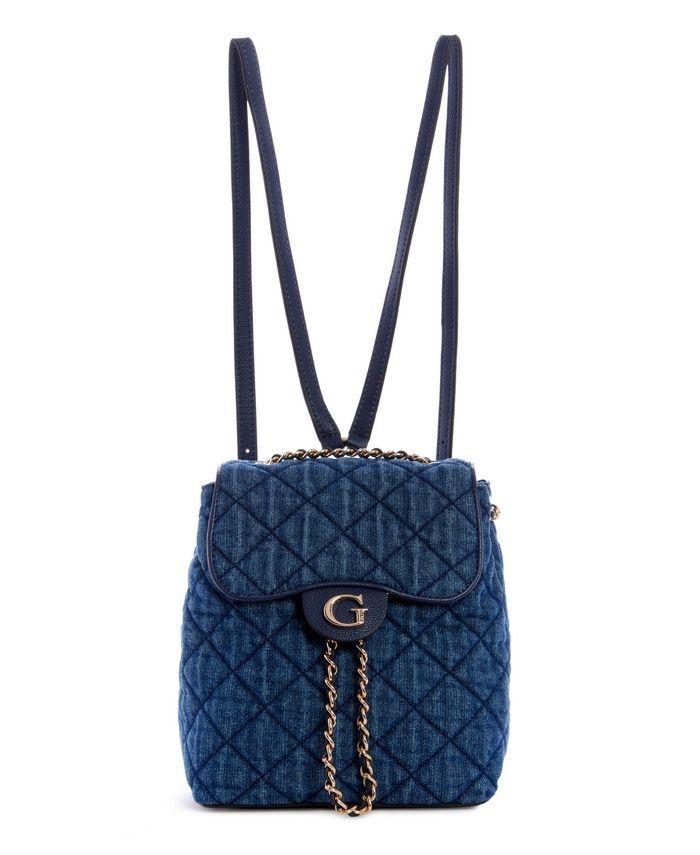 Mochila Gillian Backpack Den Denim Guess-0