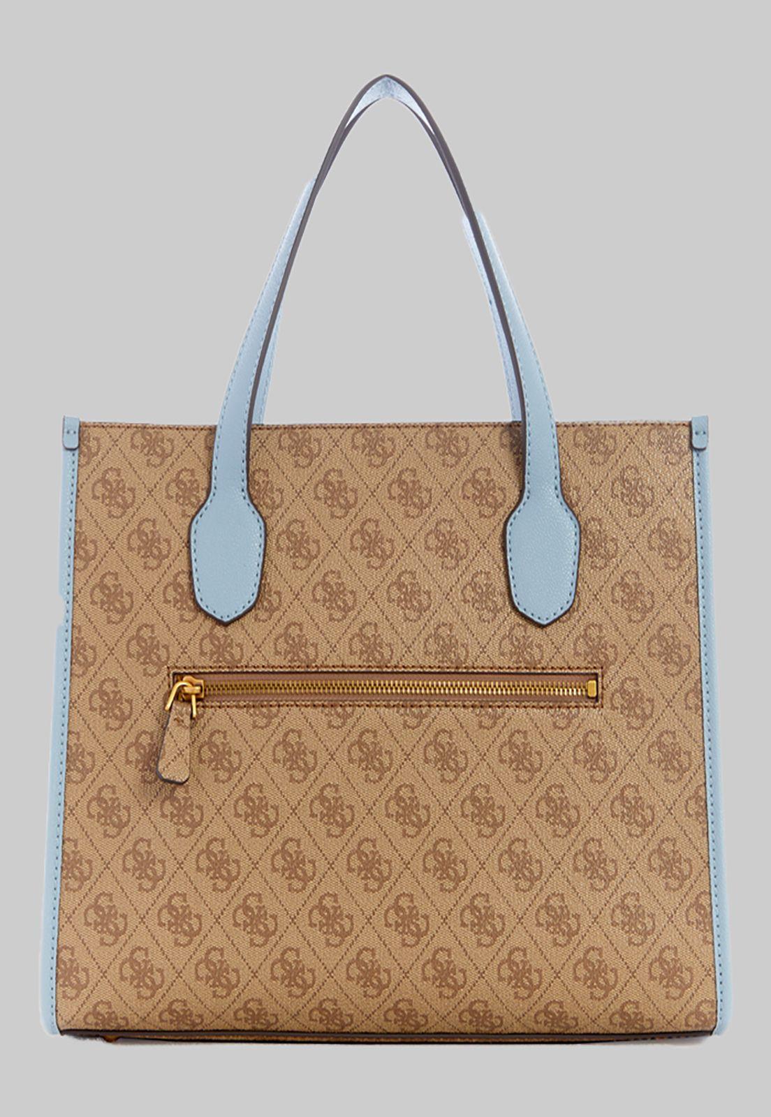 Cartera Guess Silvana 2 Compartment Tote Llt Lila-2