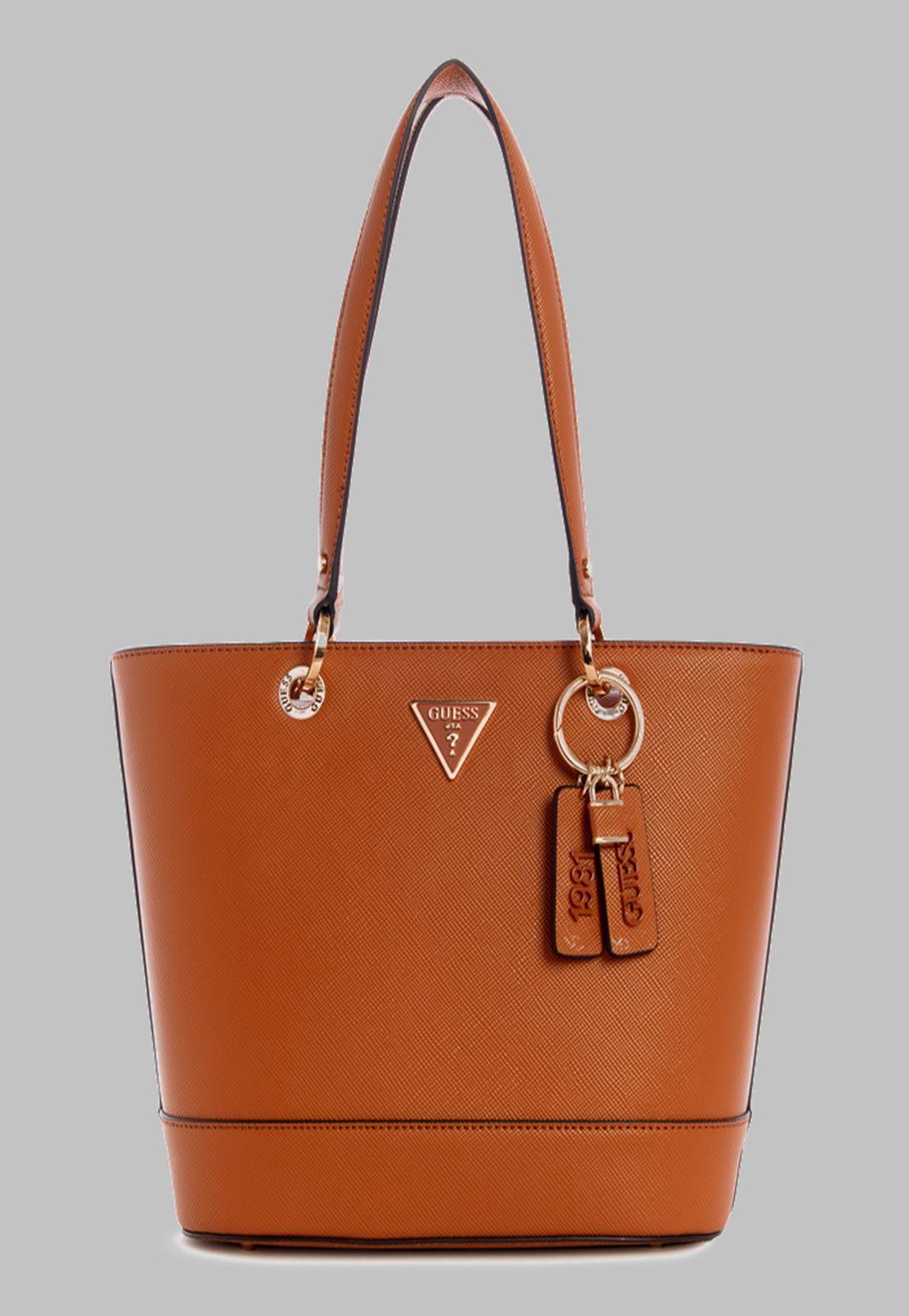 Cartera Guess Noelle Small Elite Tote Lgc Café-0