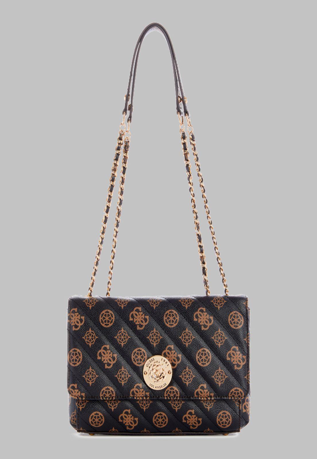 Cartera Guess Always Convertible Xbody Flap Mlo Café-0