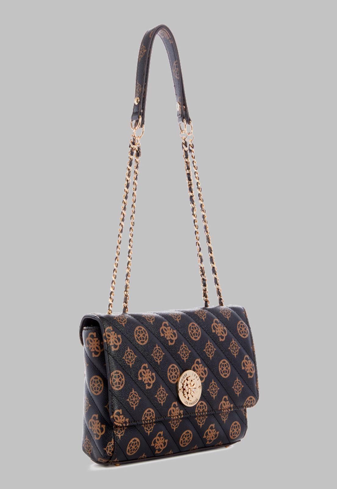 Cartera Guess Always Convertible Xbody Flap Mlo Café-1