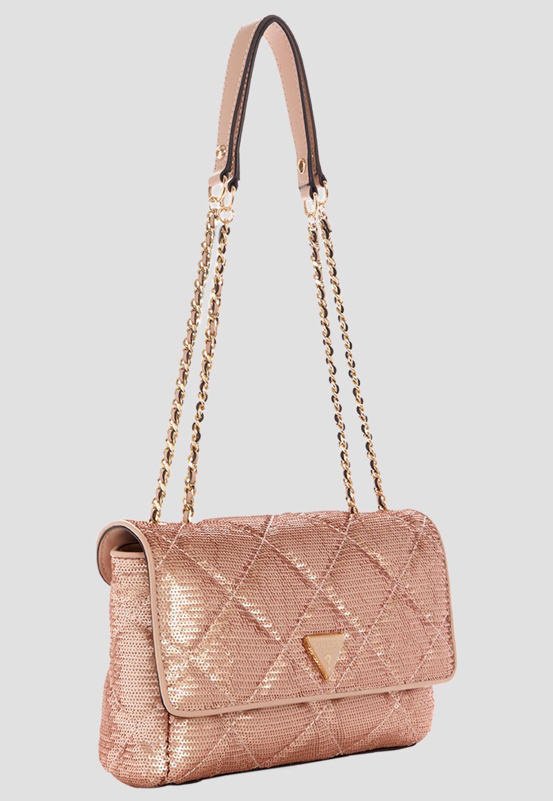 Cartera Cessily Convertible Xbody Rosado Guess-1