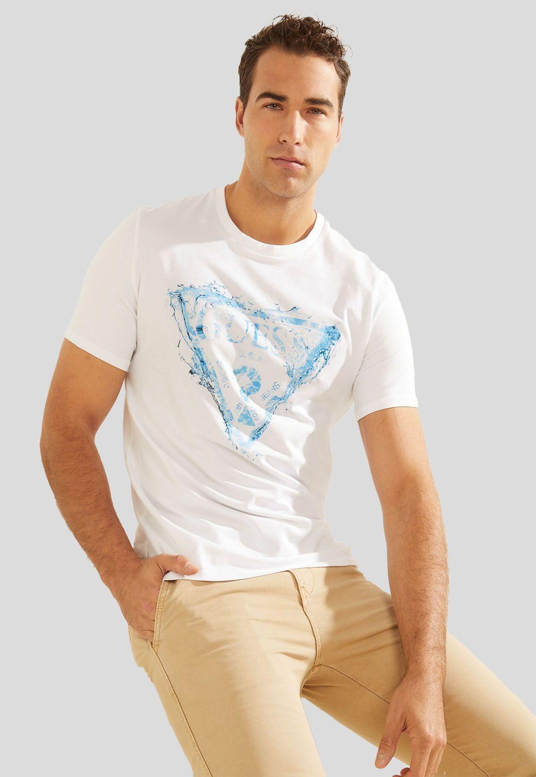 Polera Splash Cn Ss Tee G011 Guess-0