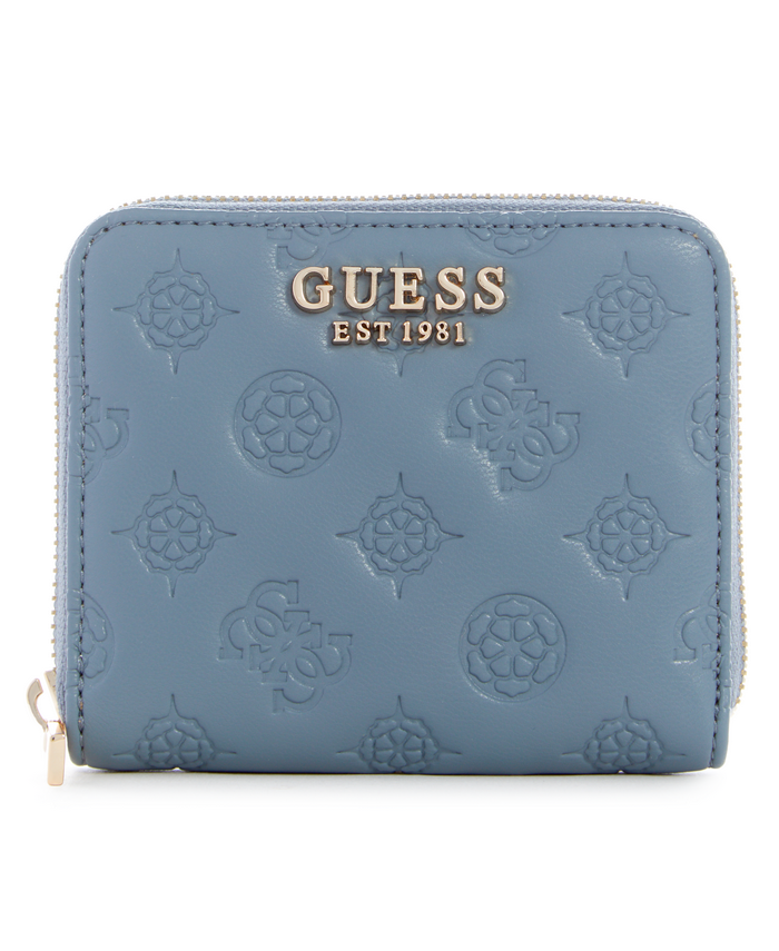 Billetera Guess La Femme Slg Small Zip Around Sla Celeste-0