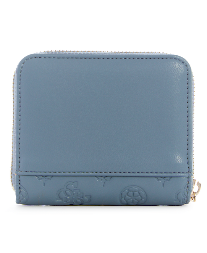 Billetera Guess La Femme Slg Small Zip Around Sla Celeste-1