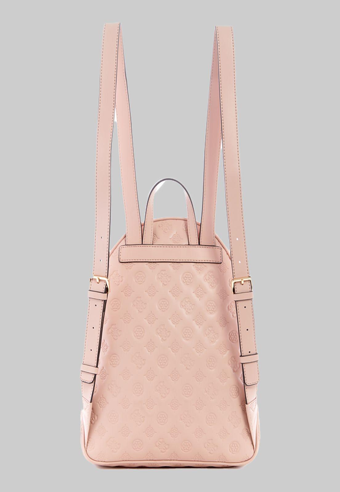 Mochila Guess Vikky Backpack Plr Rosado-2