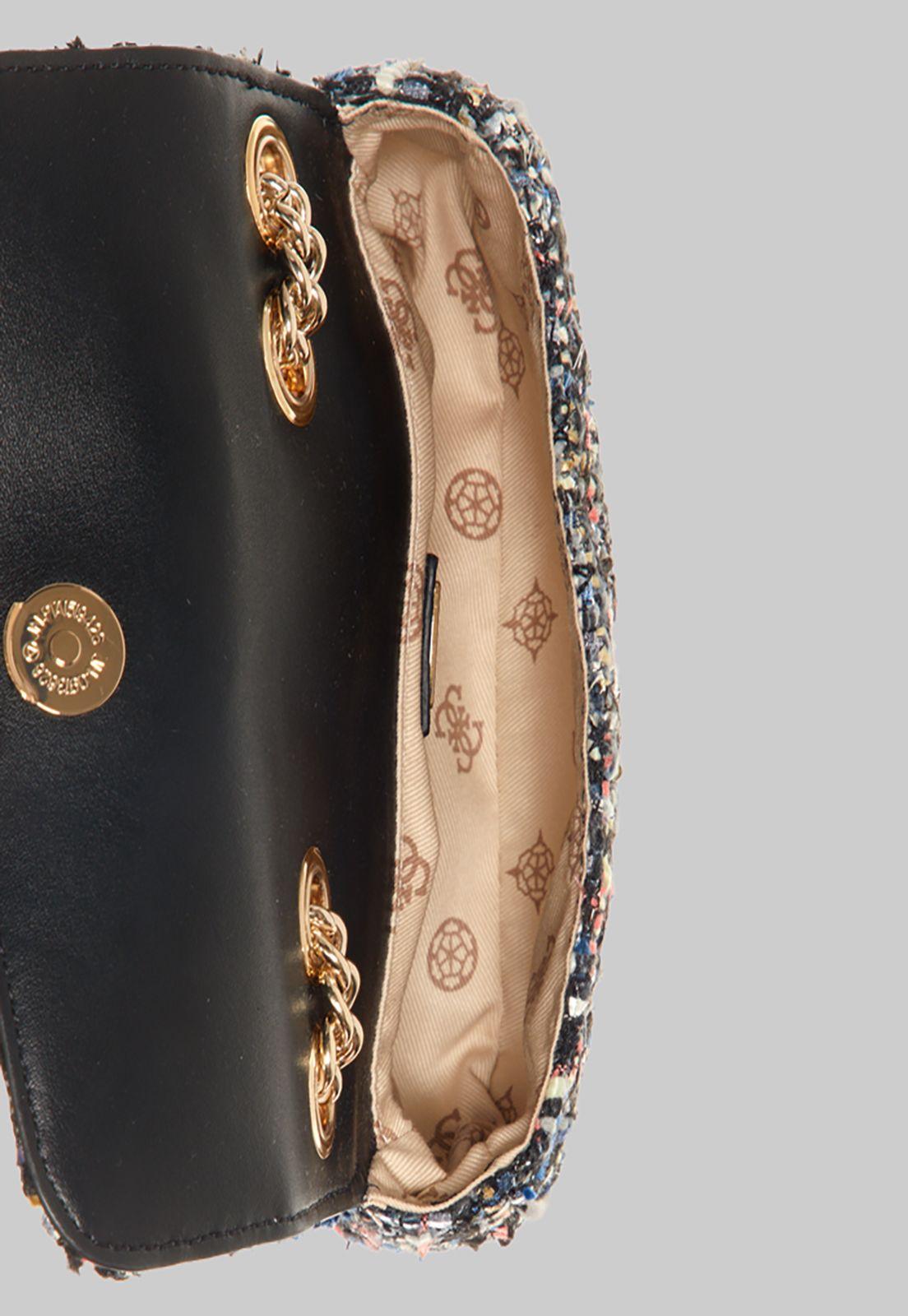 Mini Cartera Guess Spark Micro Mini Bml Negro-3
