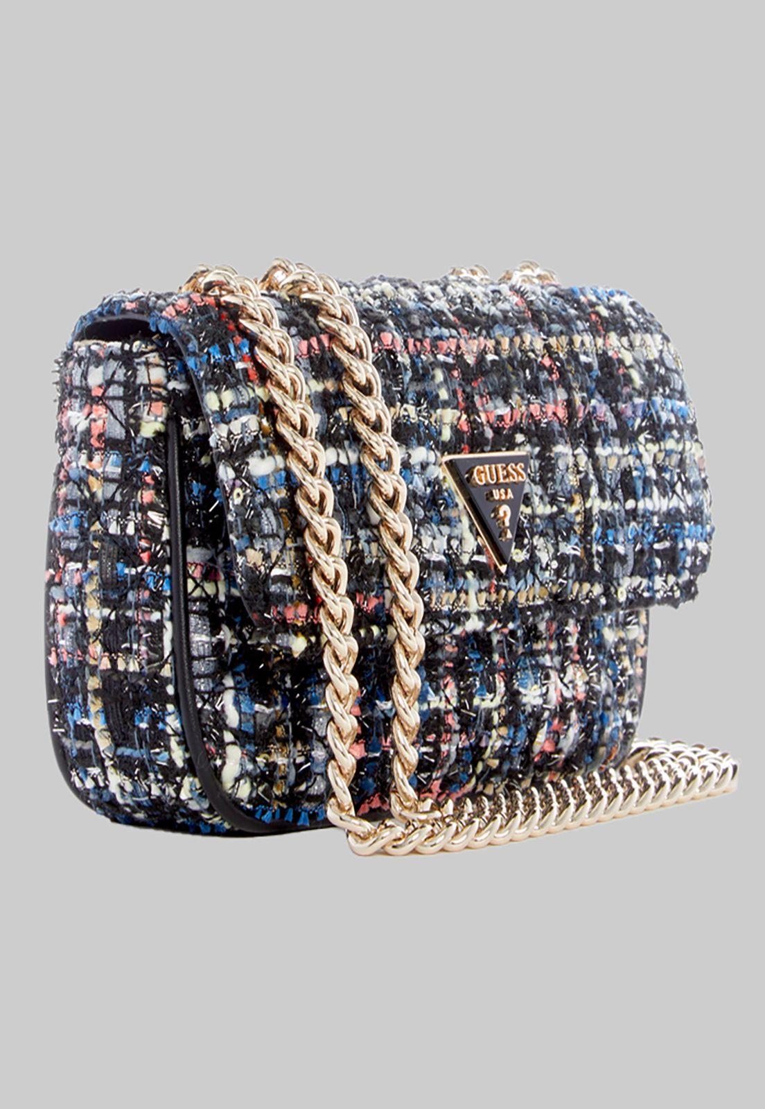 Mini Cartera Guess Spark Micro Mini Bml Negro-1