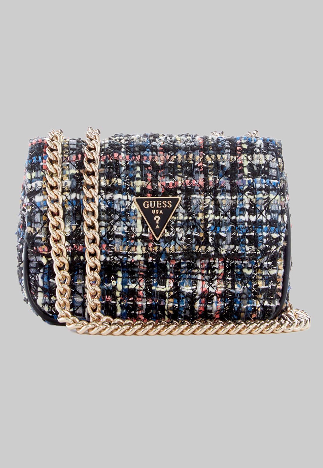 Mini Cartera Guess Spark Micro Mini Bml Negro-0