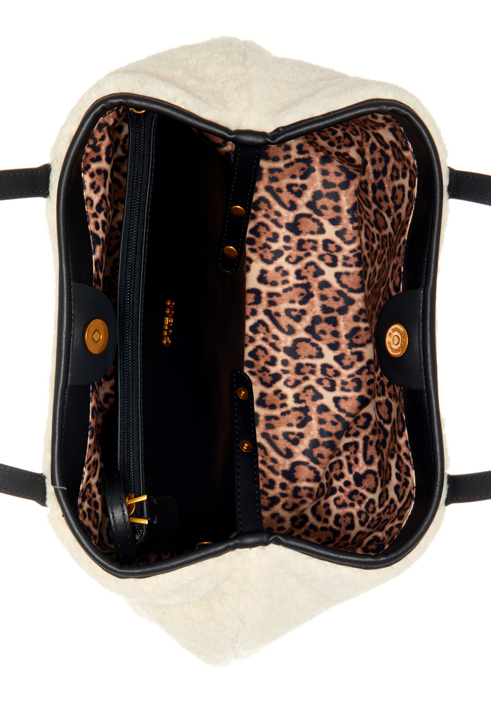 Cartera Vikky Tote Nat Blanco Guess-5