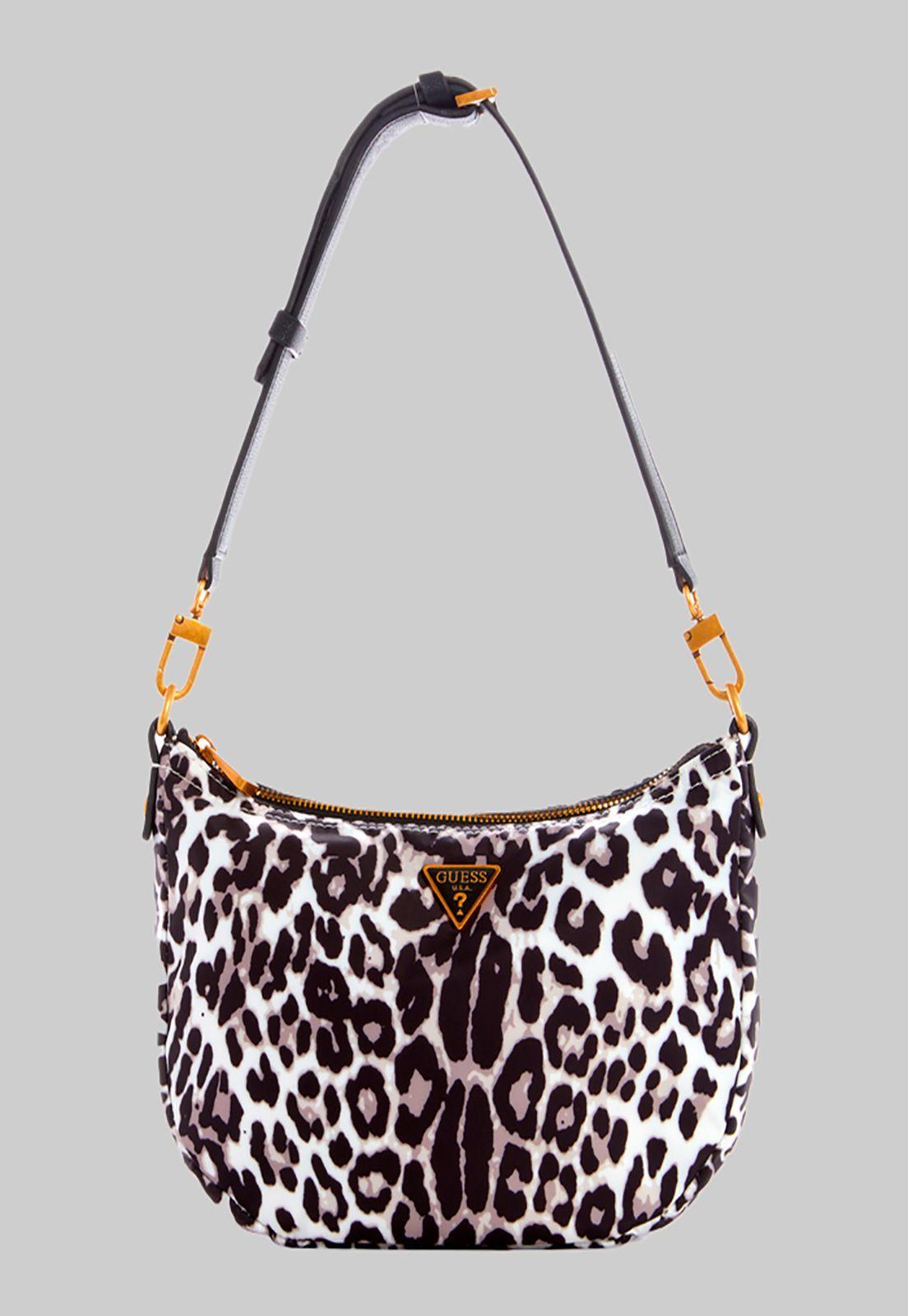 Cartera Eco Gemma Hobo Leo Negro Guess-0