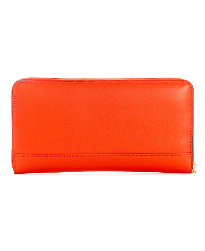 Billetera Laurel Slg Cheque Organizr Naranjo Guess-1