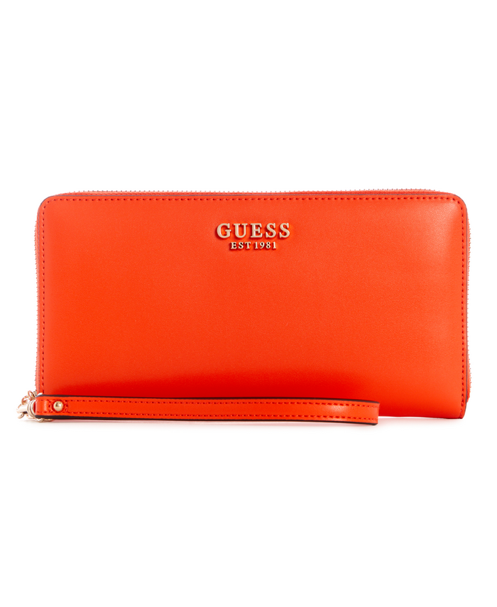 Billetera Laurel Slg Cheque Organizr Naranjo Guess-0