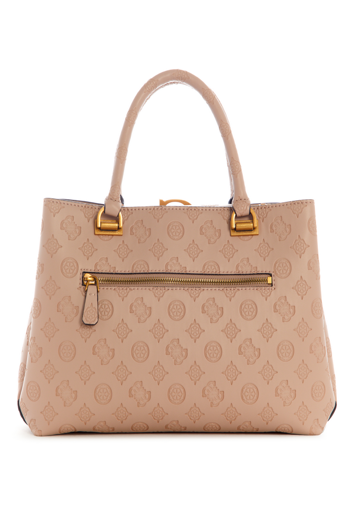 Cartera G Vibe Girlfriend Satchel Bfo Café Guess-2