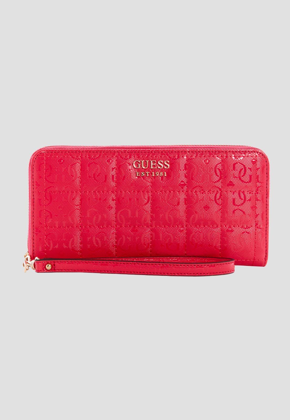 Billetera Kobo Slg Large Around Wat Rosado Guess-0