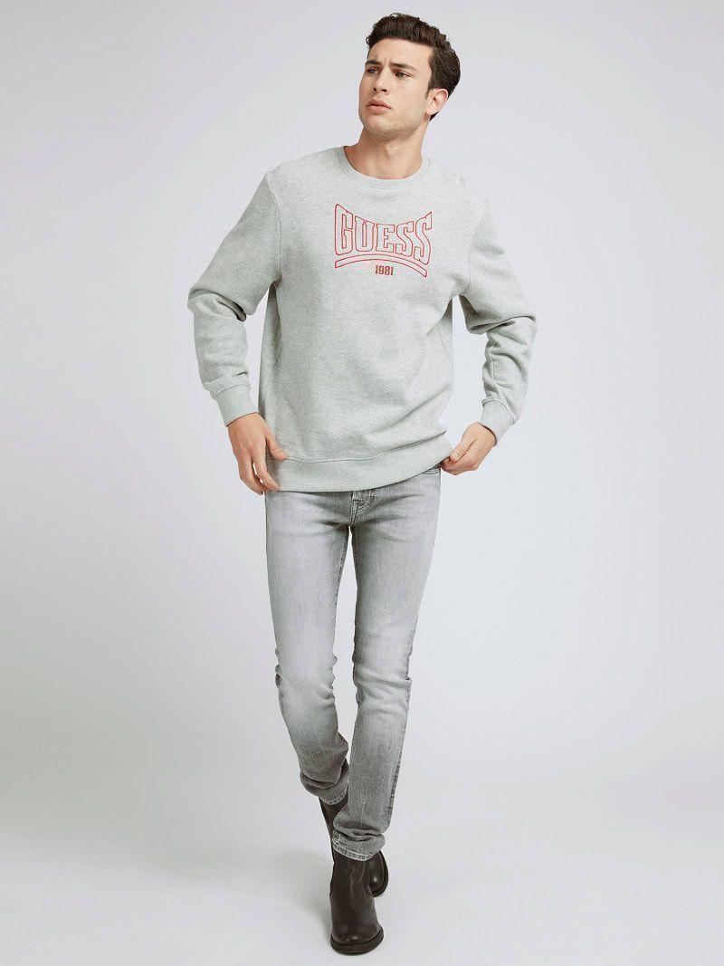 Poleron Guess Eco Roy Retro Logo-1