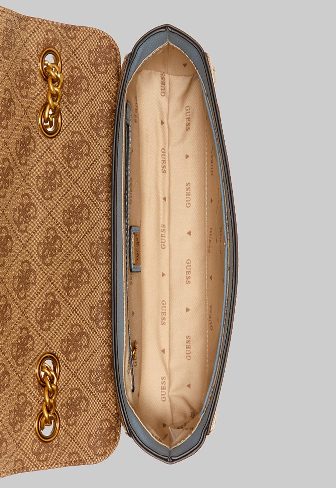 Cartera Guess Nell Logo Cnvrtble Xbody Flap Llt Lila-2