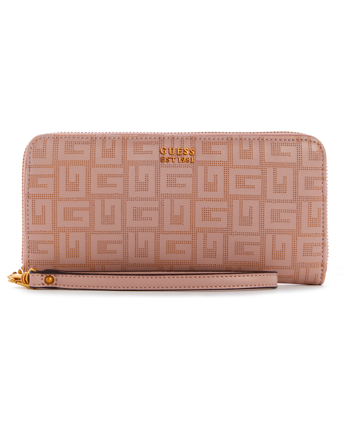 Billetera Guess Atene Slg Large  Around Bst Beige-0