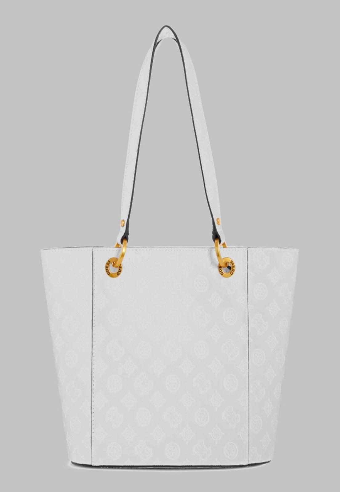 Cartera Guess Noelle Small Elite Tote Wlo Blanco-2