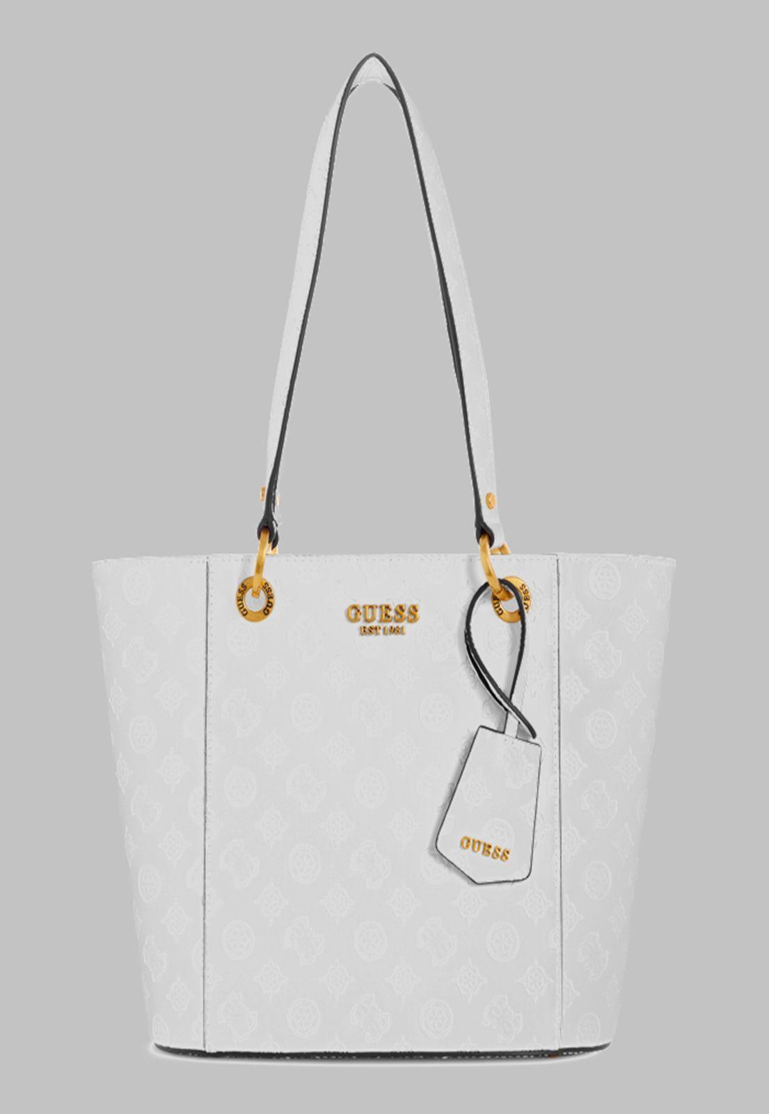 Cartera Guess Noelle Small Elite Tote Wlo Blanco-0