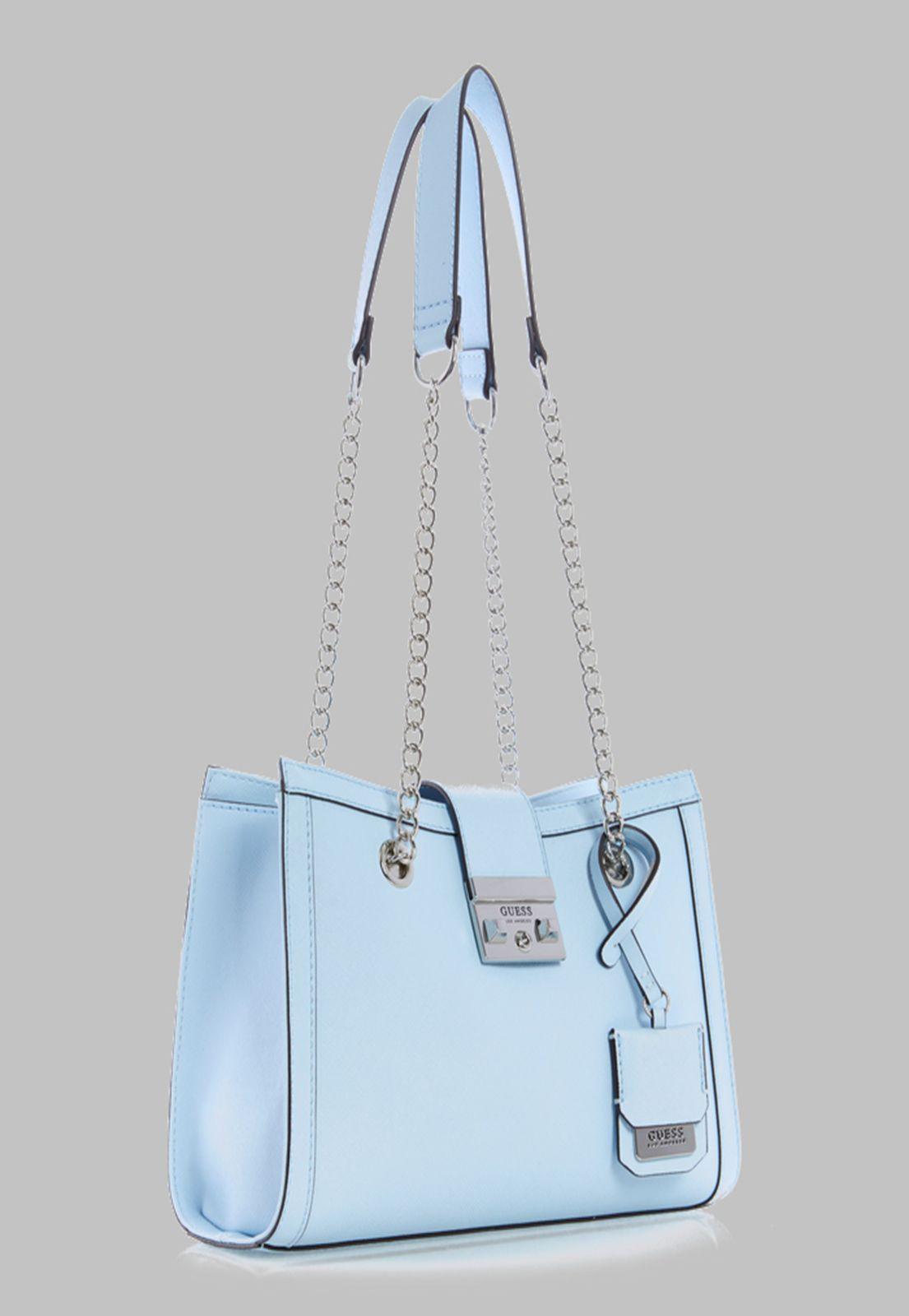 Cartera G Factory Fort Smith Satchel Blu Celeste-1