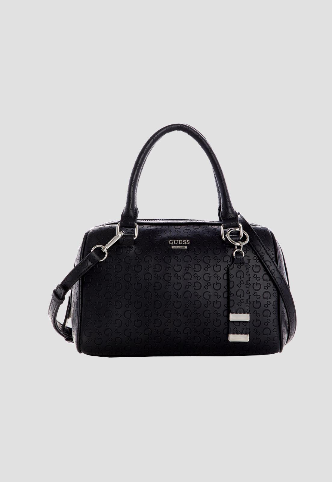 Cartera Tarpon Satchel Bla Negro Guess-0